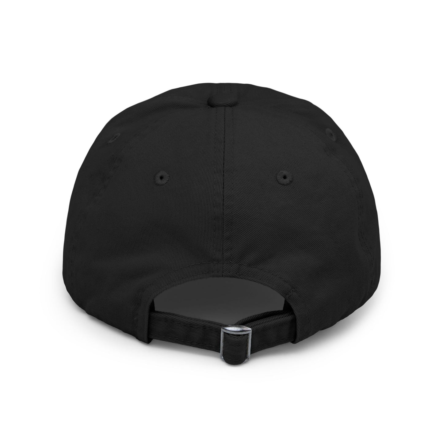 Unisex Distressed CapCARDIFF BLACK WITH SUNGLASS MOCKUP