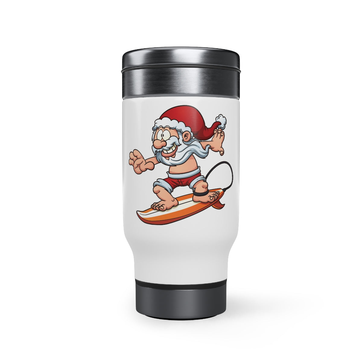 Santa Claus Tumbler Cup with Handle