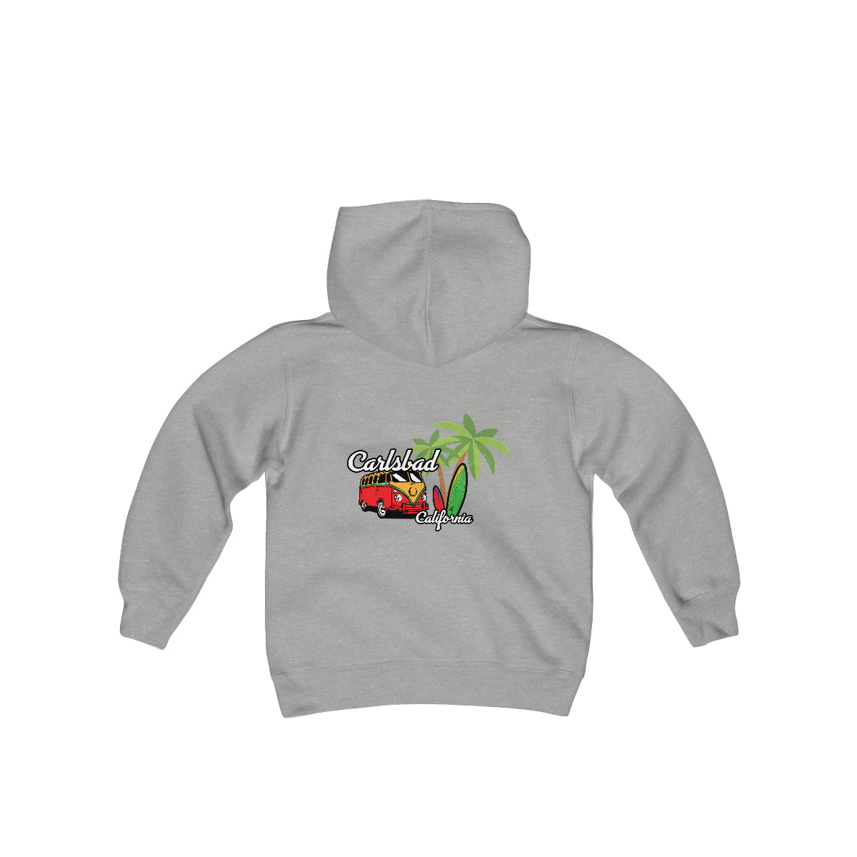 Youth Heavy Blend Hooded Sweatshirt, Carlsbad