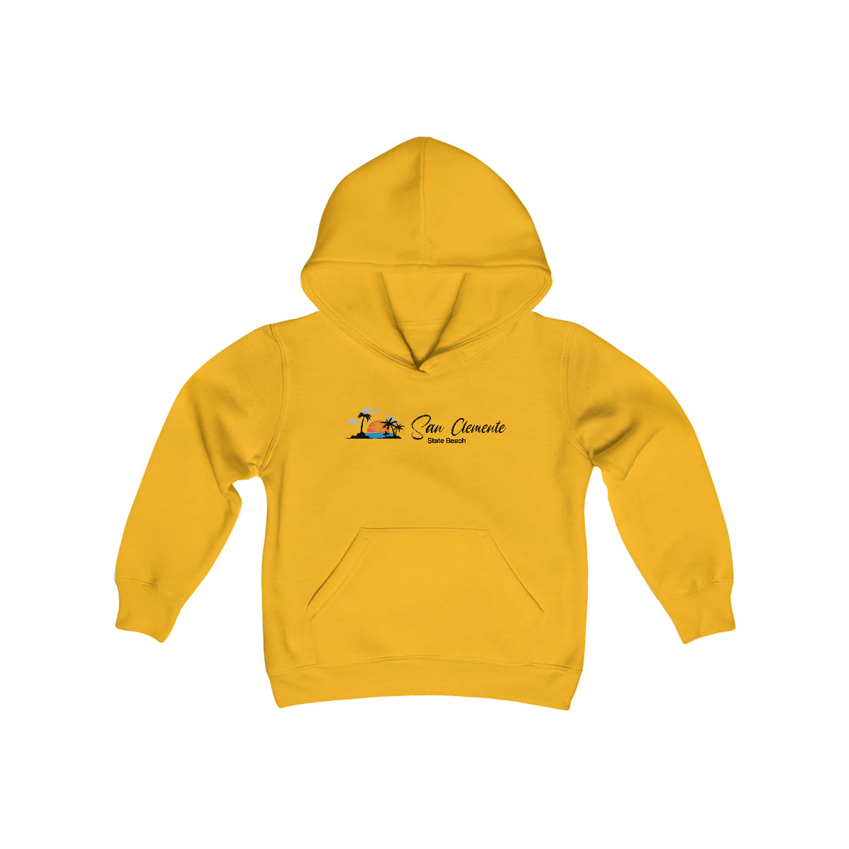 Youth Heavy Blend Hooded Sweatshirt, San Clemente State Beach