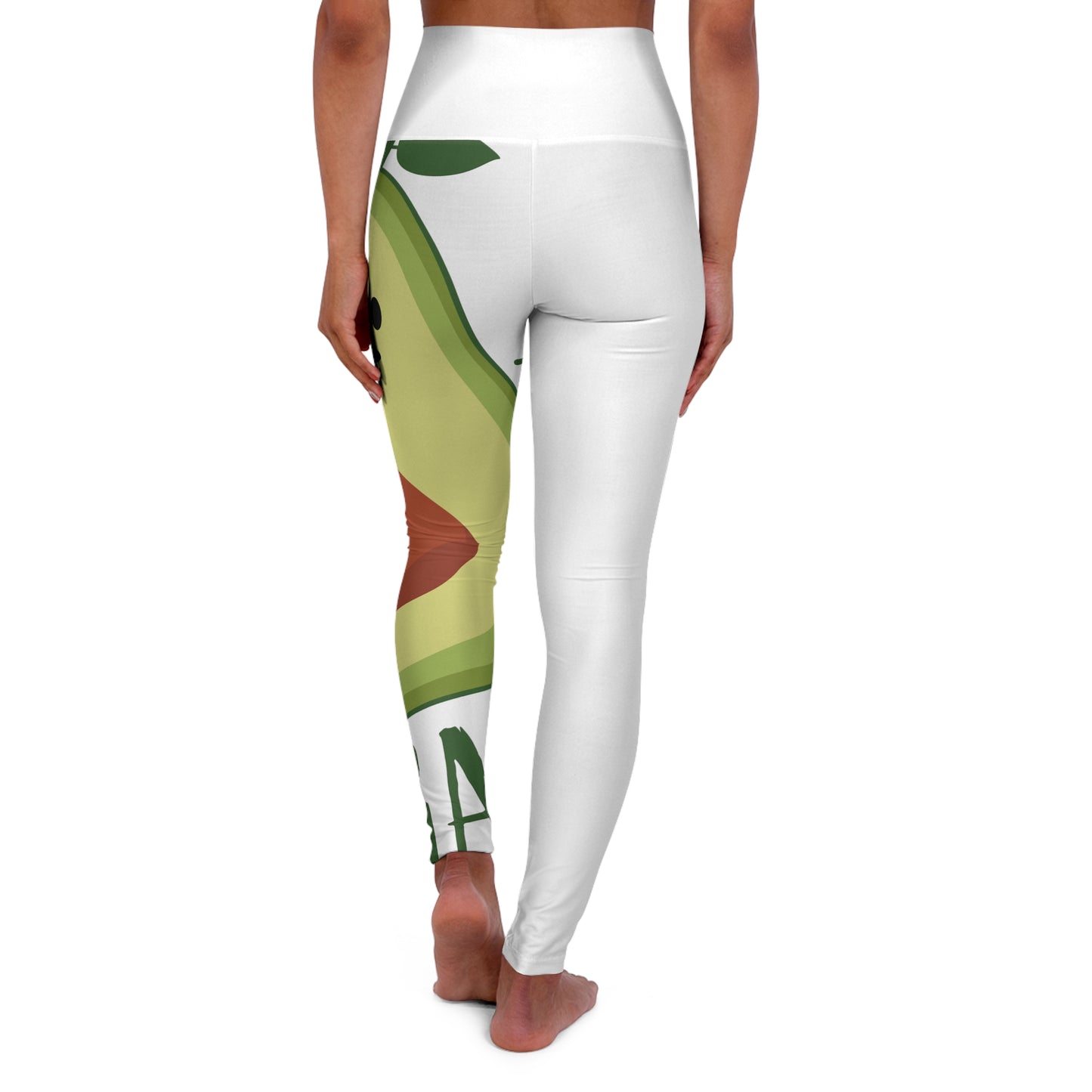 High Waisted Yoga Leggings (AOP)