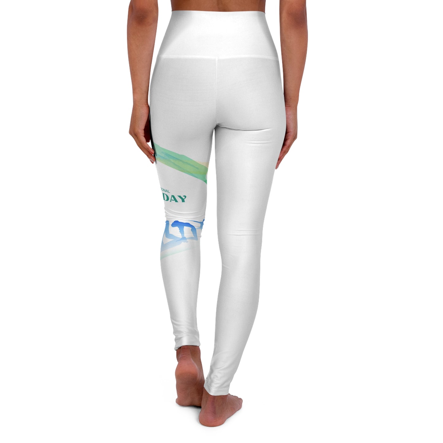 High Waisted Yoga Leggings (AOP)