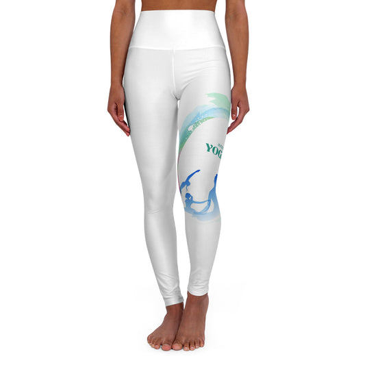 High Waisted Yoga Leggings (AOP)