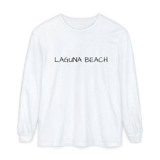 Unisex Garment-dyed Long Sleeve T-Shirt