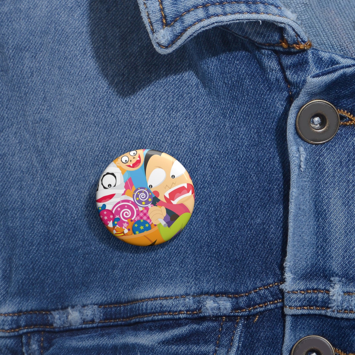 Custom Pin Buttons