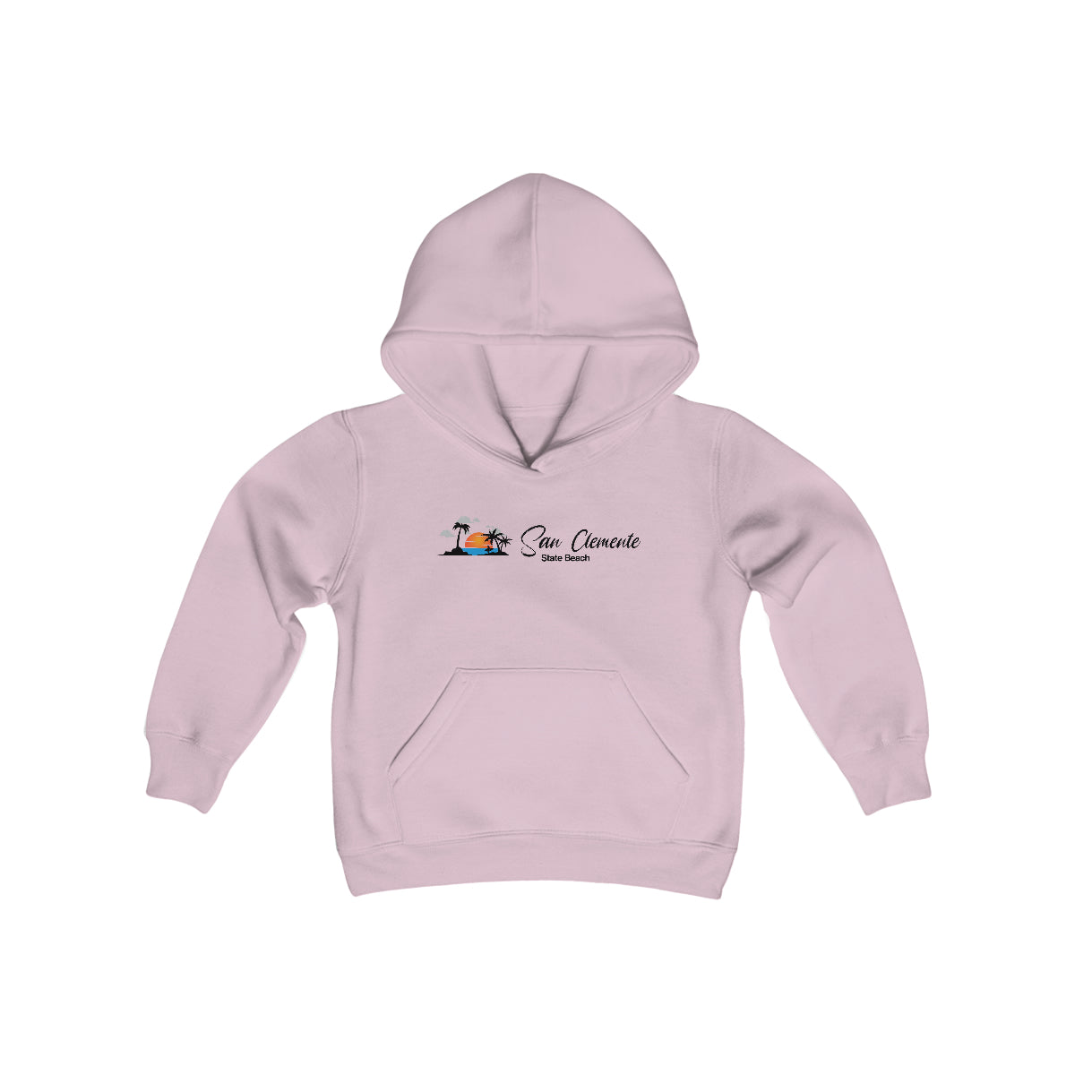 Youth Heavy Blend Hooded Sweatshirt, San Clemente State Beach