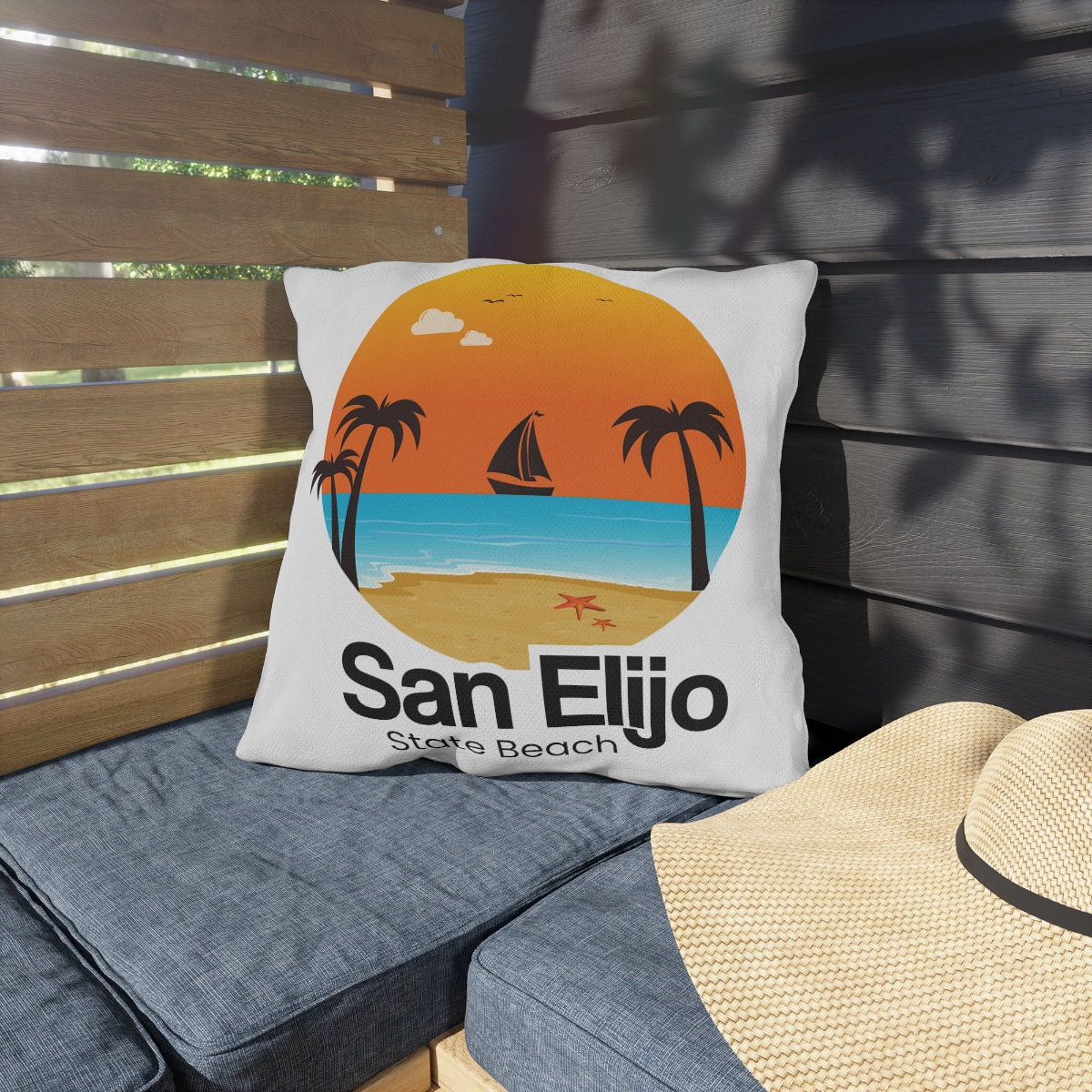 Outdoor Pillows, San Elijo State Beach