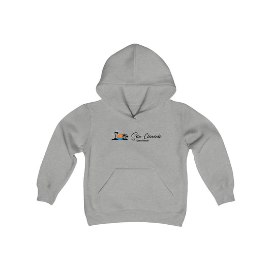 Youth Heavy Blend Hooded Sweatshirt, San Clemente State Beach