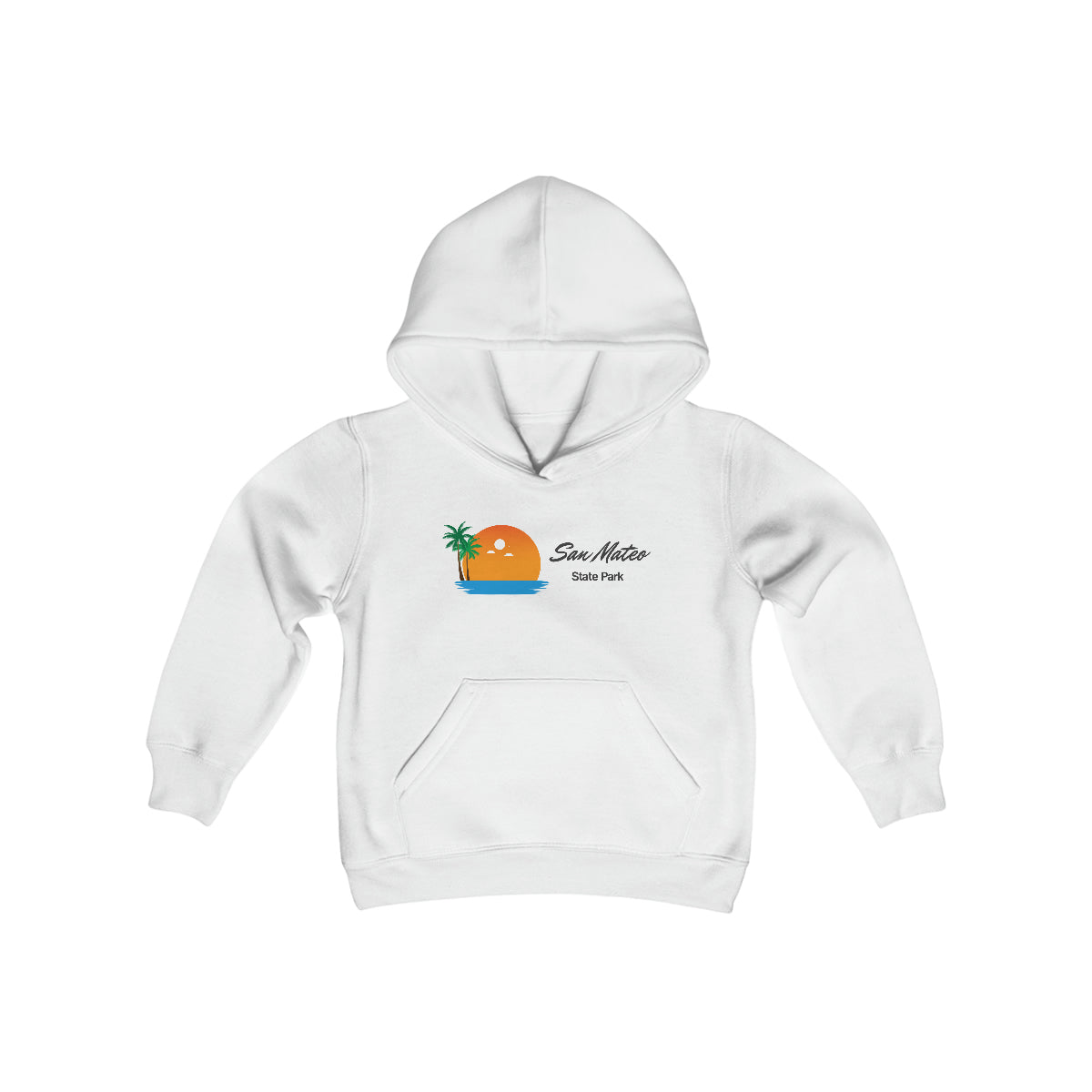 Youth Heavy Blend Hooded Sweatshirt, San Mateo