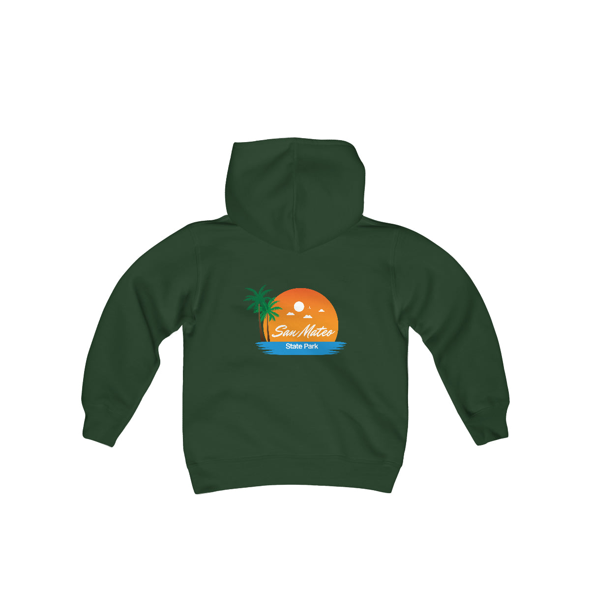 Youth Heavy Blend Hooded Sweatshirt, San Mateo