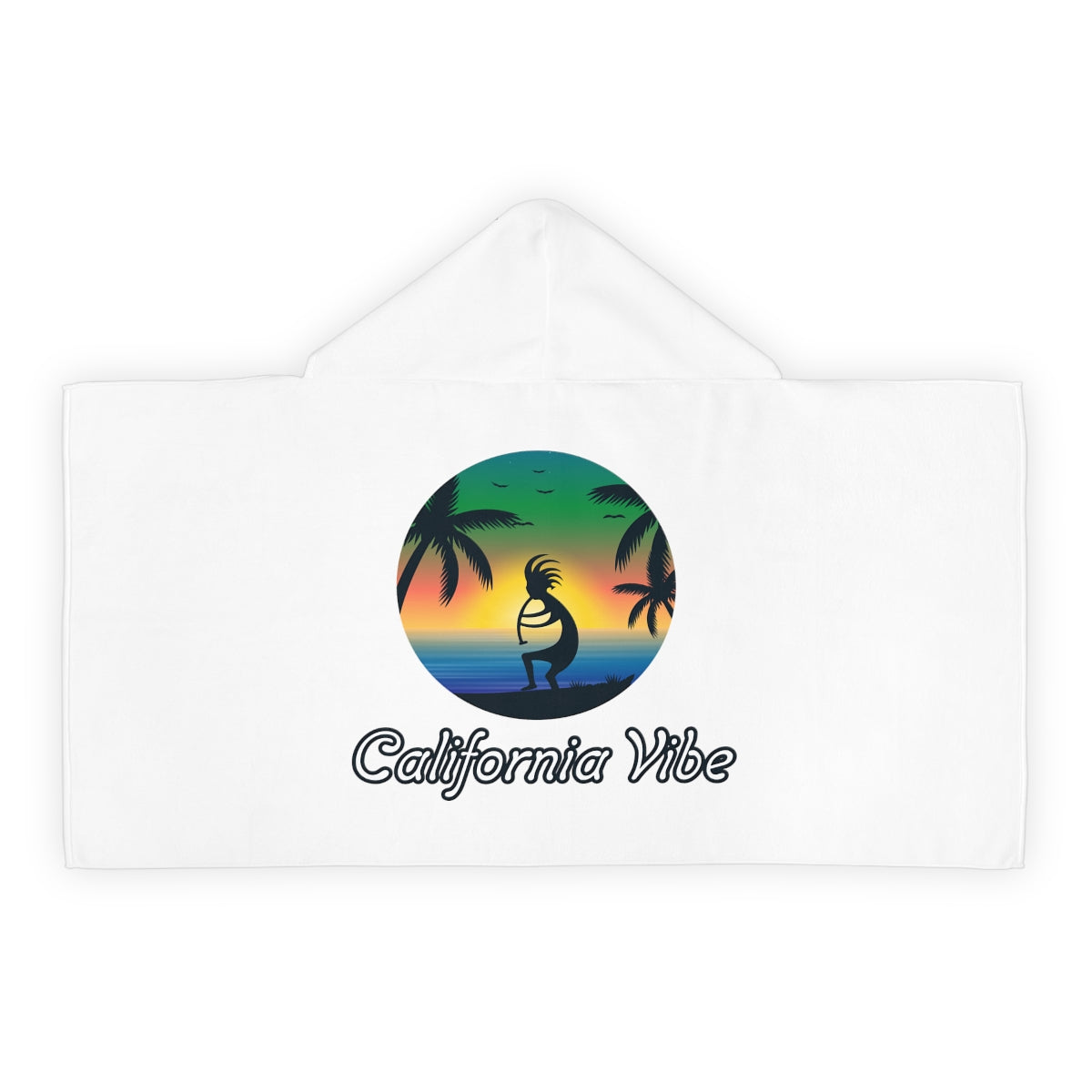 Youth Hooded Towel California Vibe