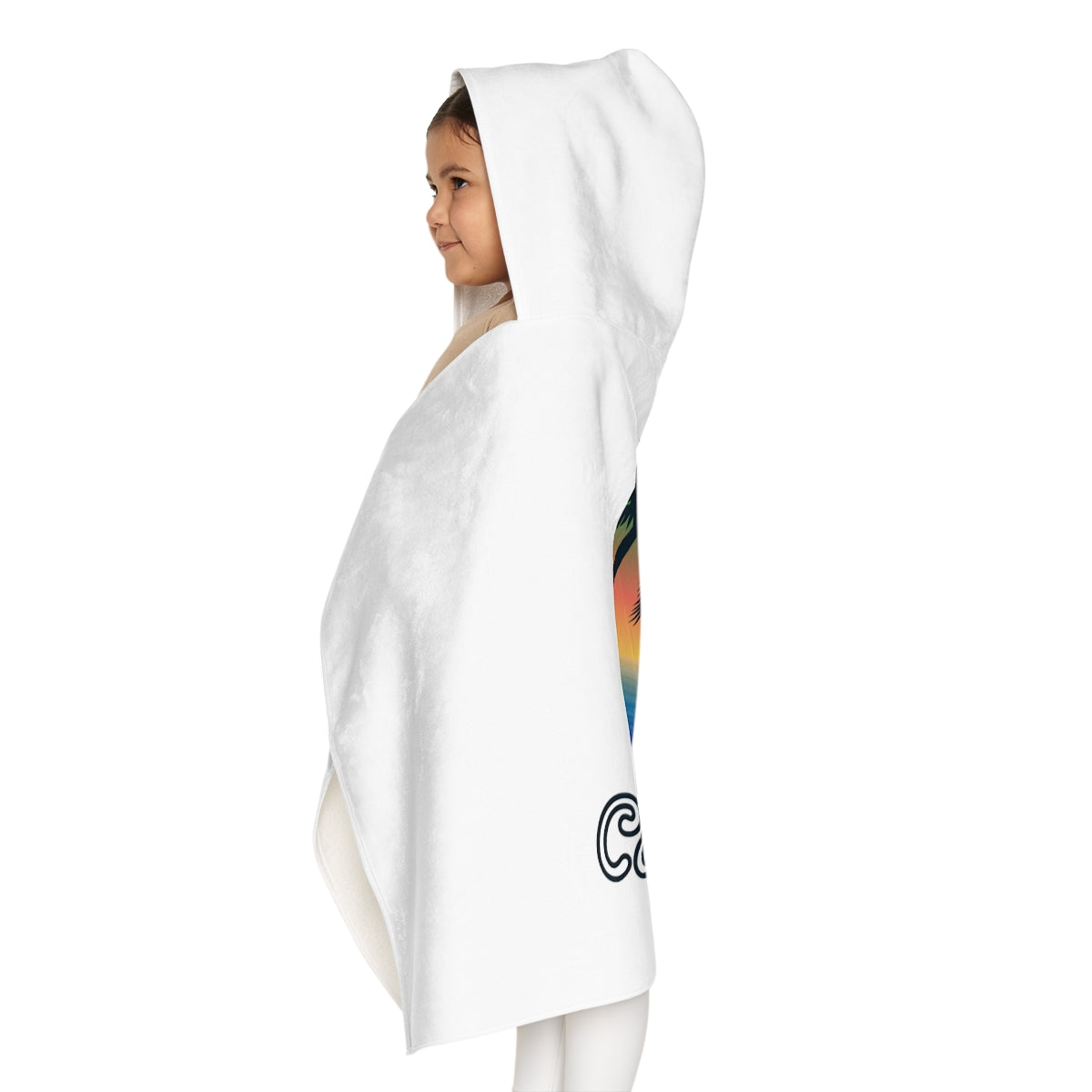 Youth Hooded Towel California Vibe