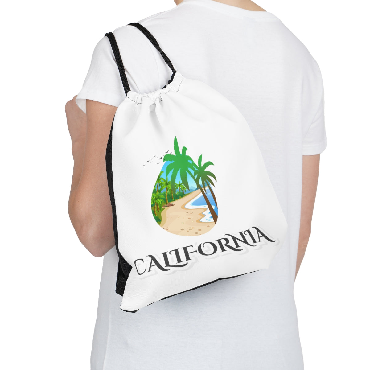 Outdoor Drawstring Bag California