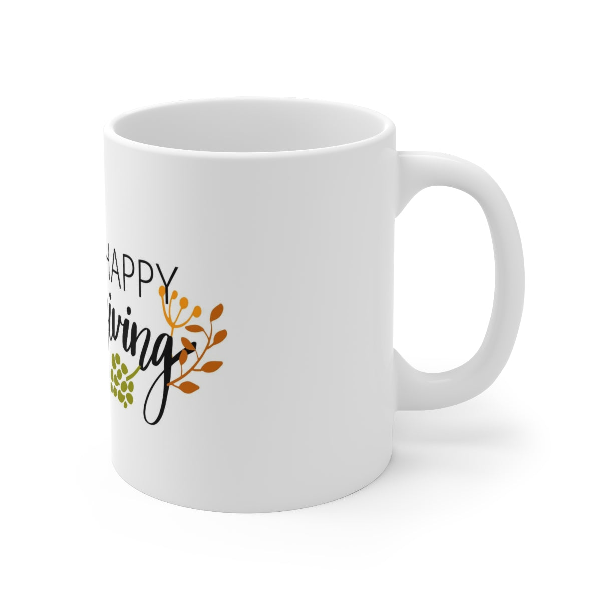 Ceramic Mug 11oz thanksgiving mug