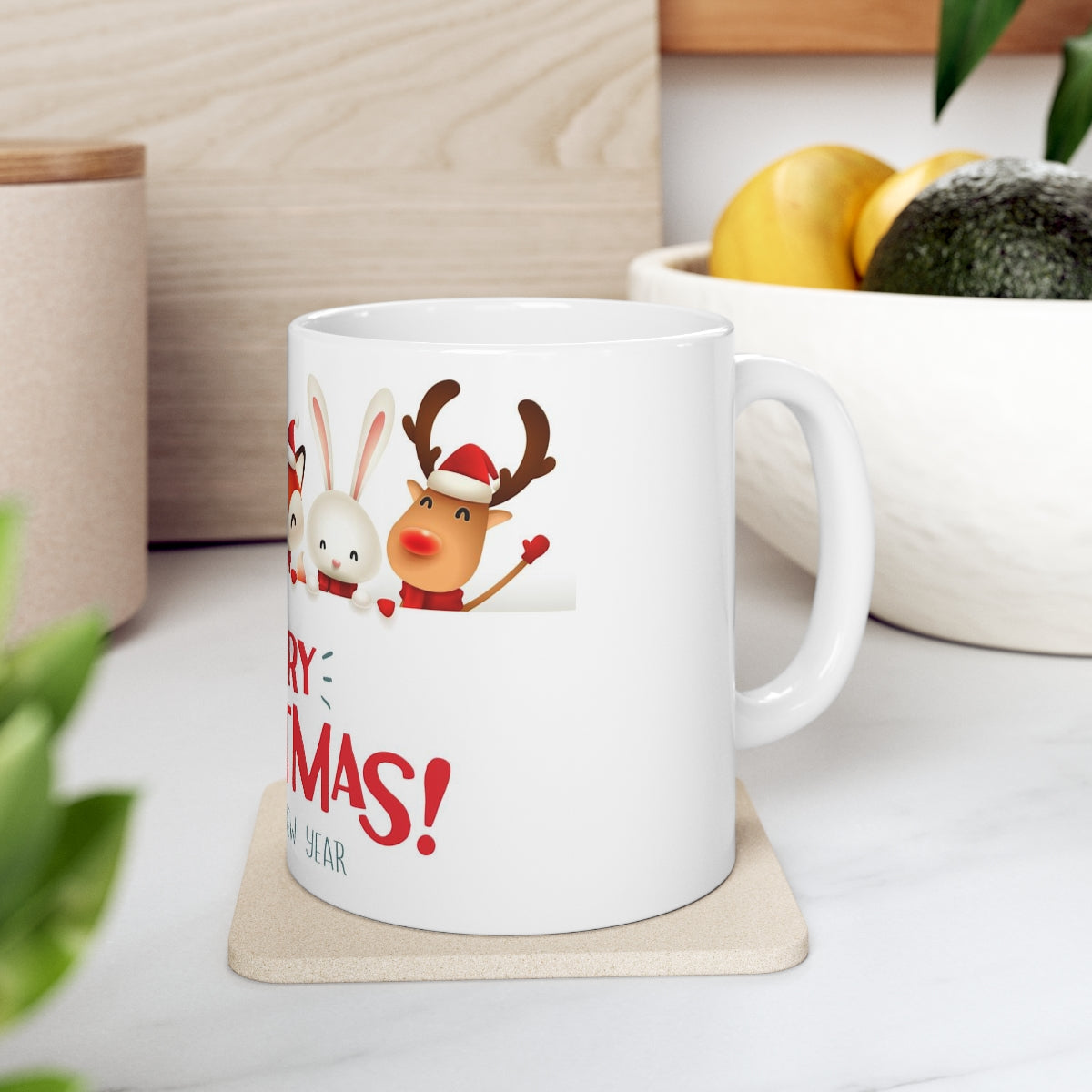 Ceramic Mug 11oz merry christmas