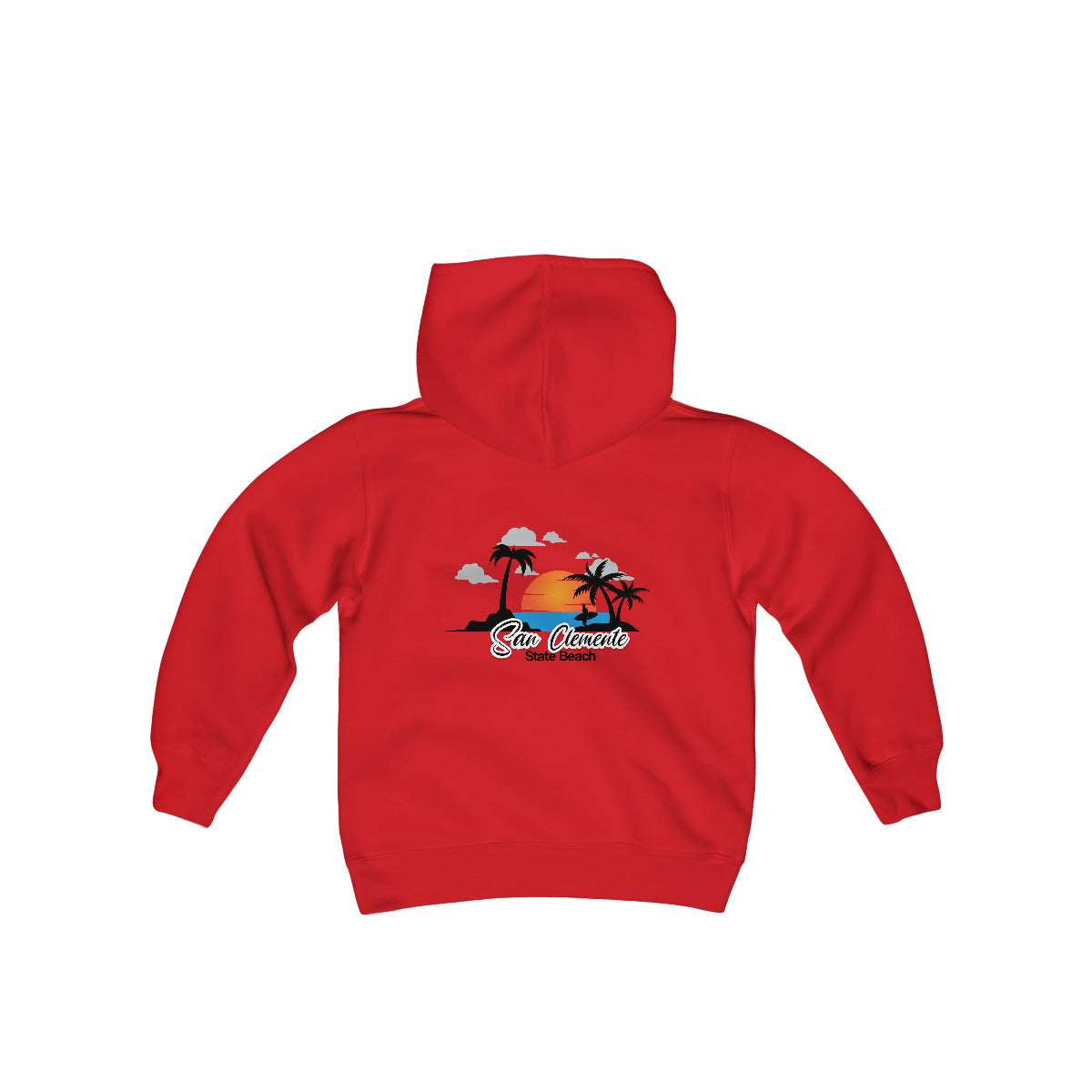 Youth Heavy Blend Hooded Sweatshirt, San Clemente State Beach