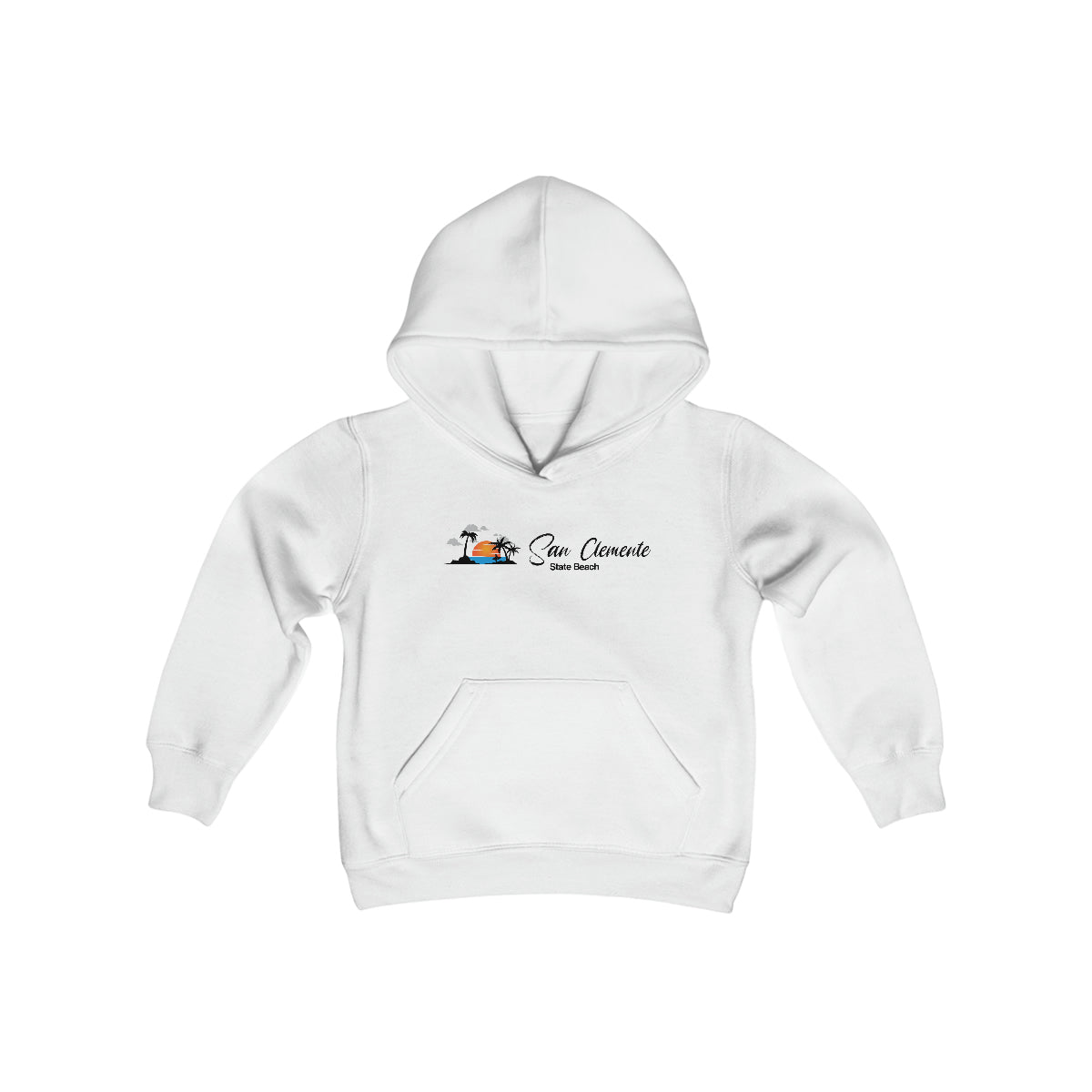 Youth Heavy Blend Hooded Sweatshirt, San Clemente State Beach