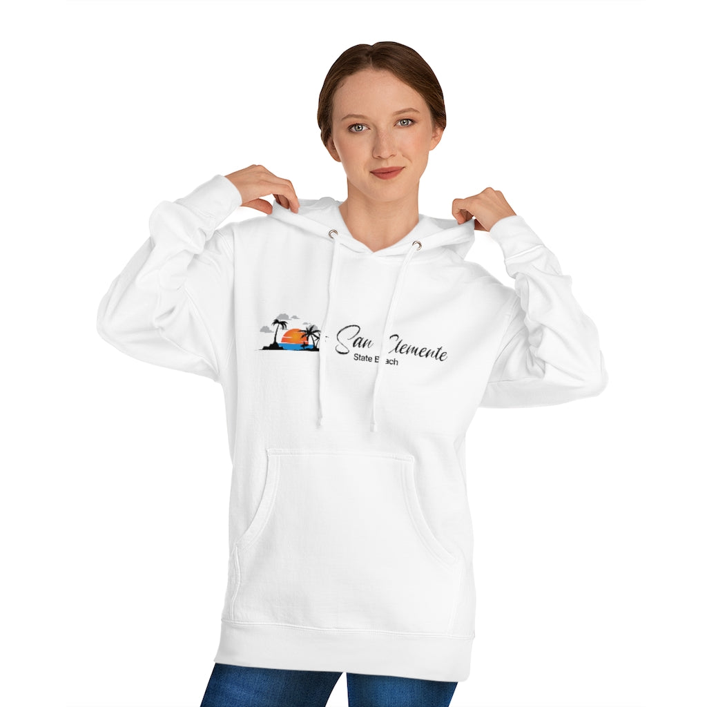 Unisex Hooded Sweatshirt San Clemente State Beach