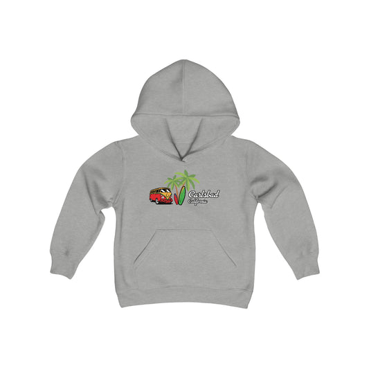 Youth Heavy Blend Hooded Sweatshirt, Carlsbad