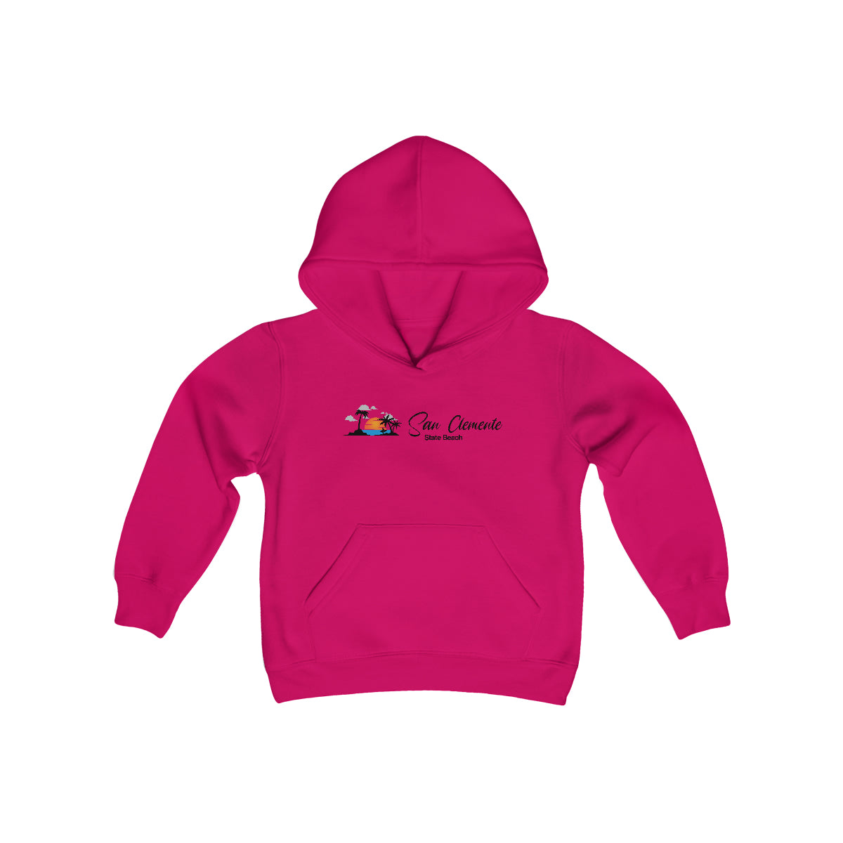 Youth Heavy Blend Hooded Sweatshirt, San Clemente State Beach