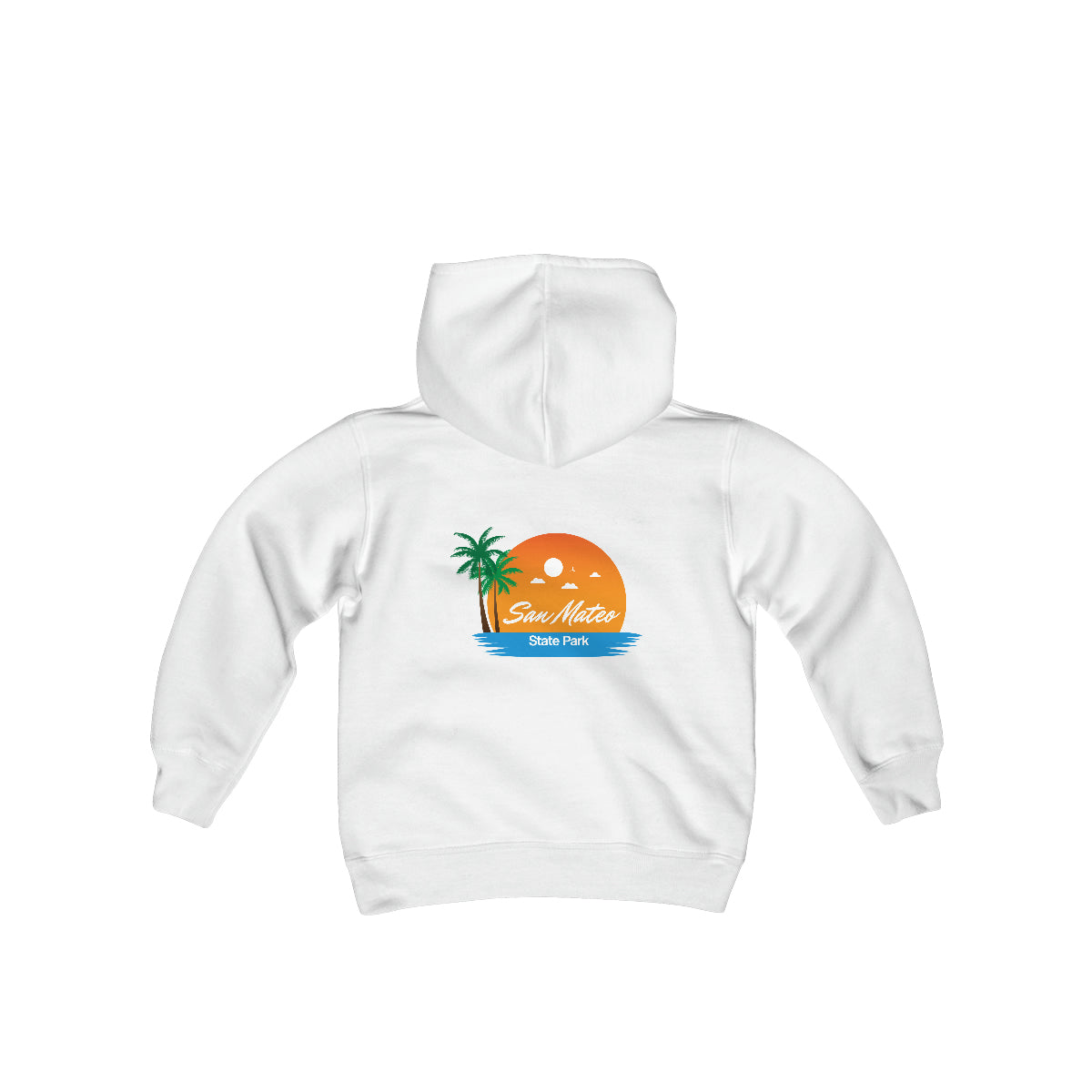 Youth Heavy Blend Hooded Sweatshirt, San Mateo