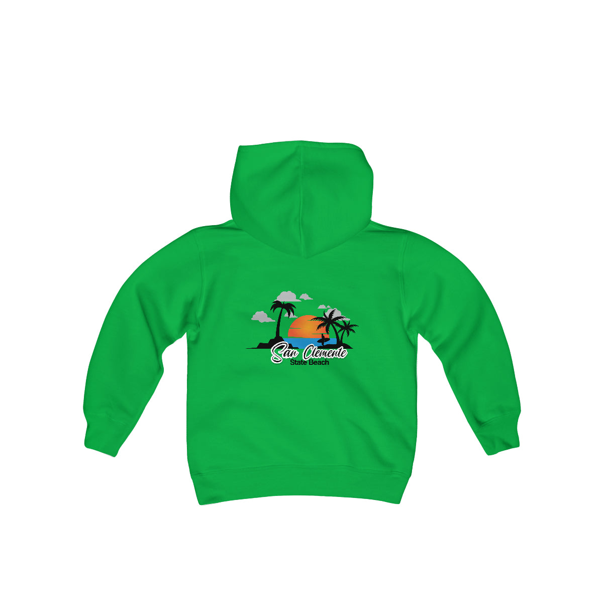 Youth Heavy Blend Hooded Sweatshirt, San Clemente State Beach