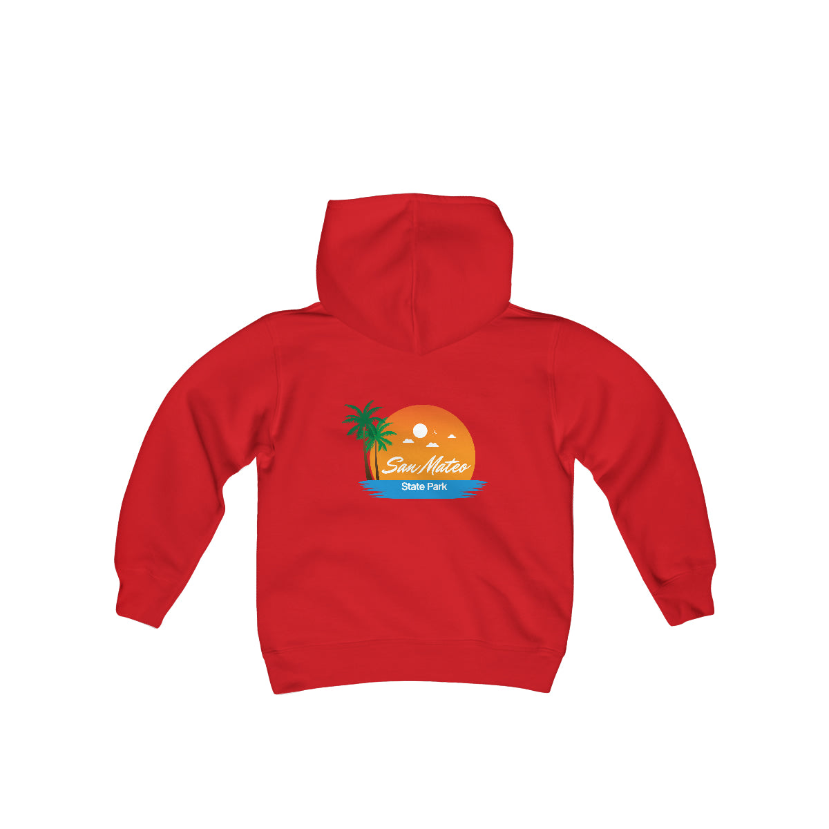 Youth Heavy Blend Hooded Sweatshirt, San Mateo