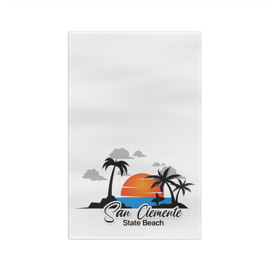 Soft Tea Towel, San Clemente State Beach