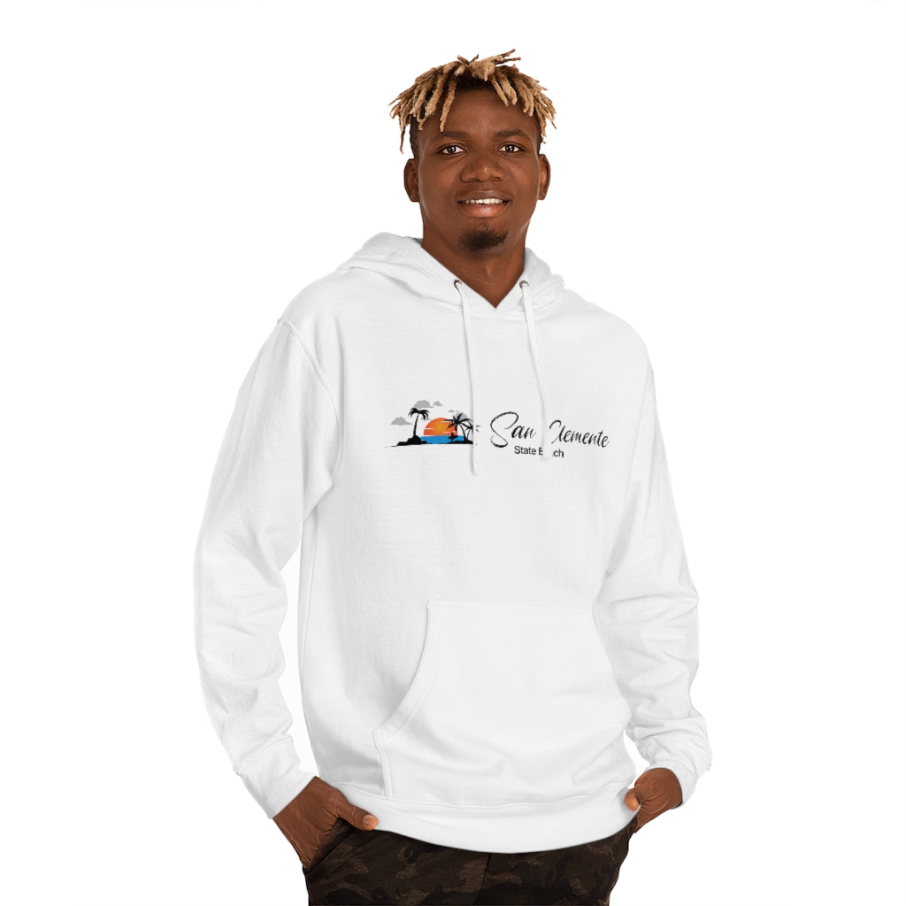 Unisex Hooded Sweatshirt San Clemente State Beach