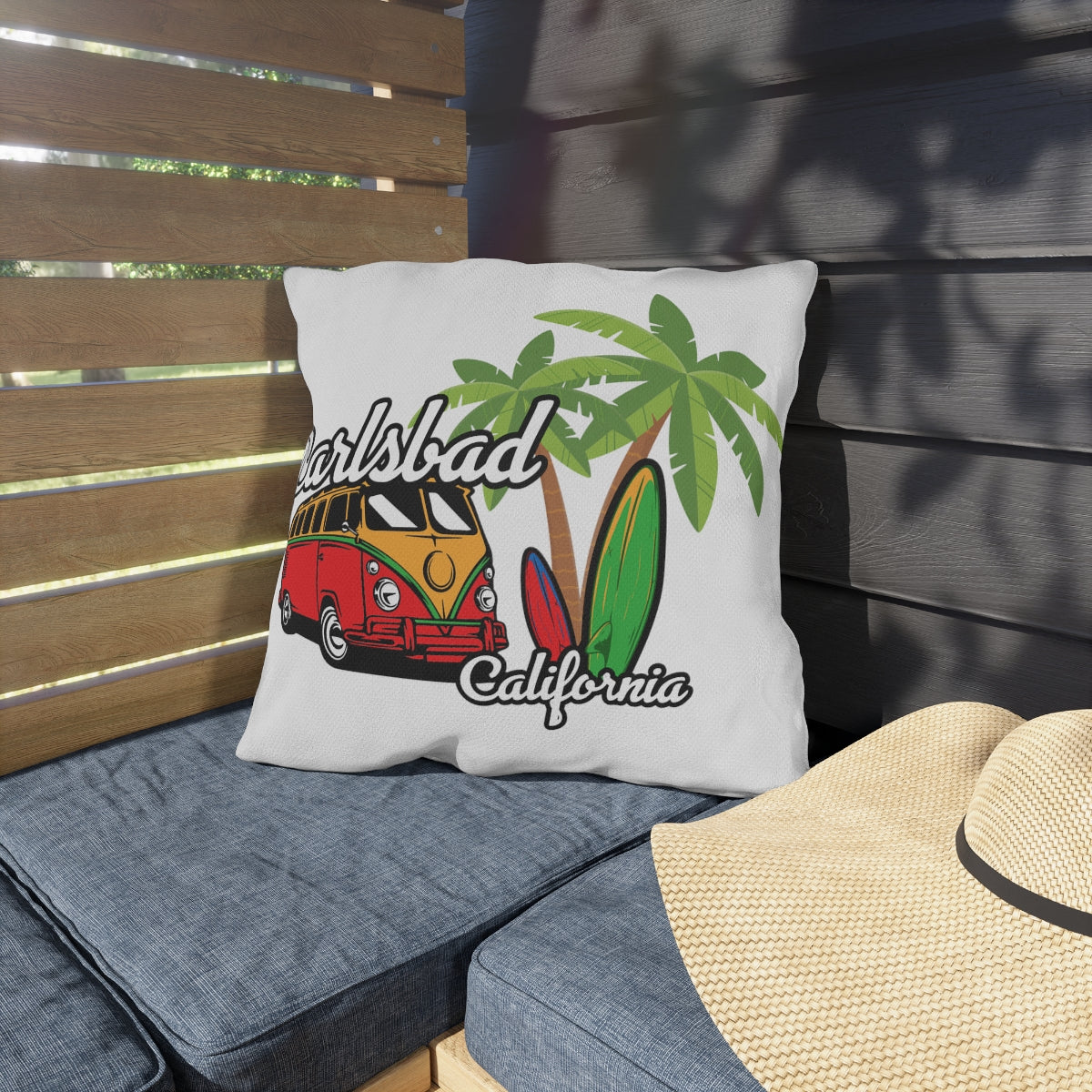 Outdoor Pillows, Carlsbad California