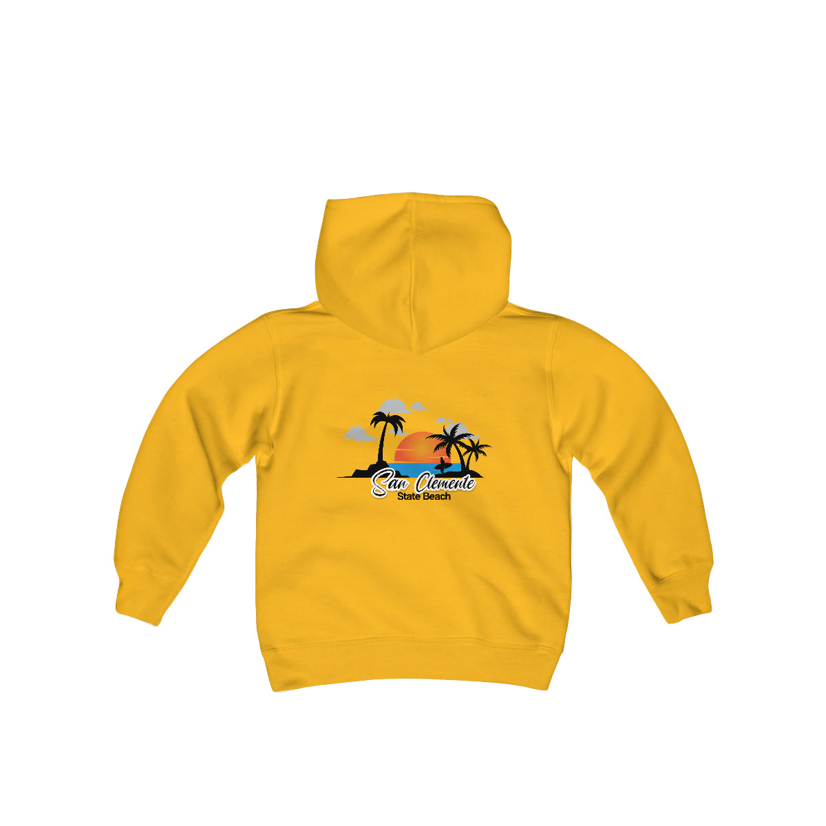 Youth Heavy Blend Hooded Sweatshirt, San Clemente State Beach