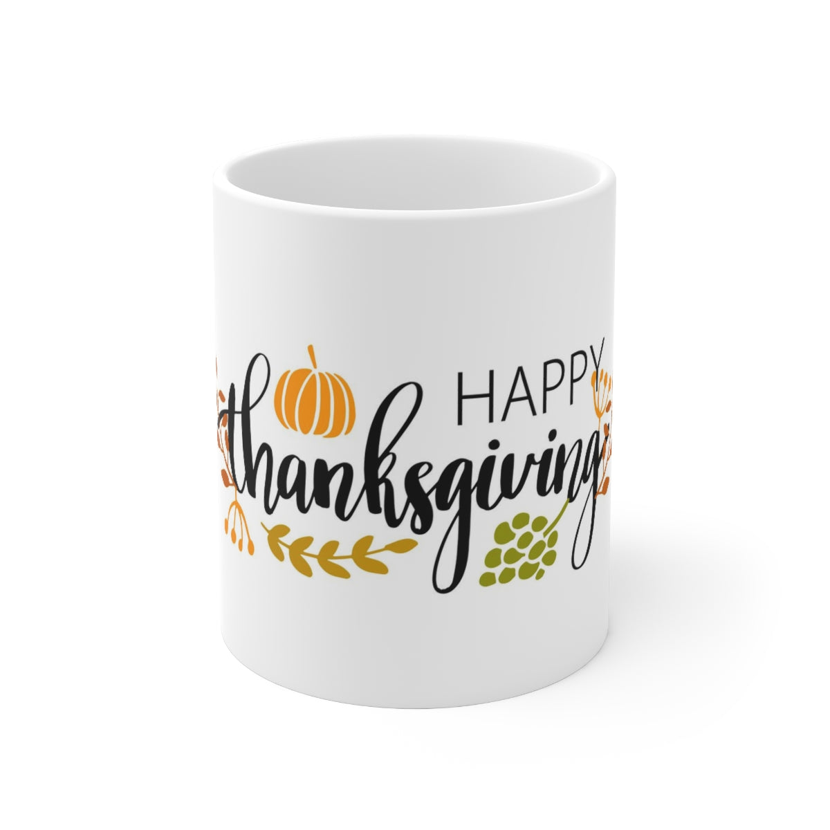 Ceramic Mug 11oz thanksgiving mug