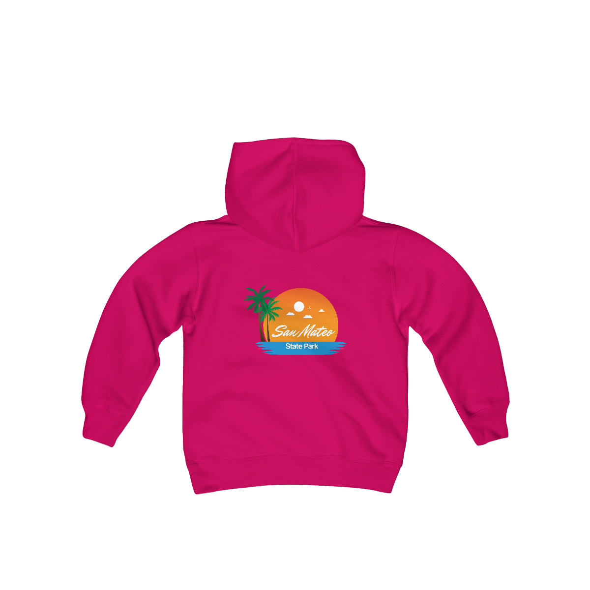 Youth Heavy Blend Hooded Sweatshirt, San Mateo