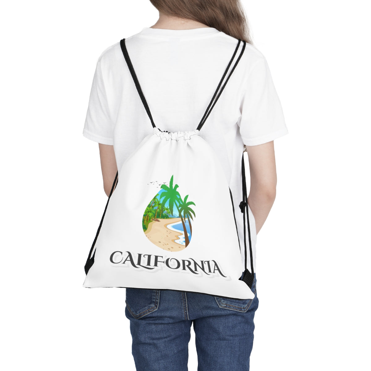 Outdoor Drawstring Bag California