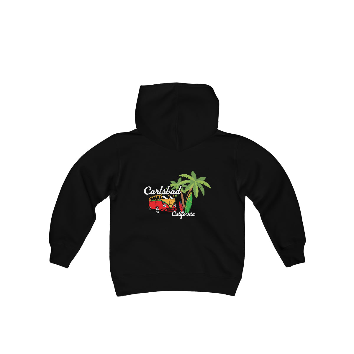 Youth Heavy Blend Hooded Sweatshirt, Carlsbad