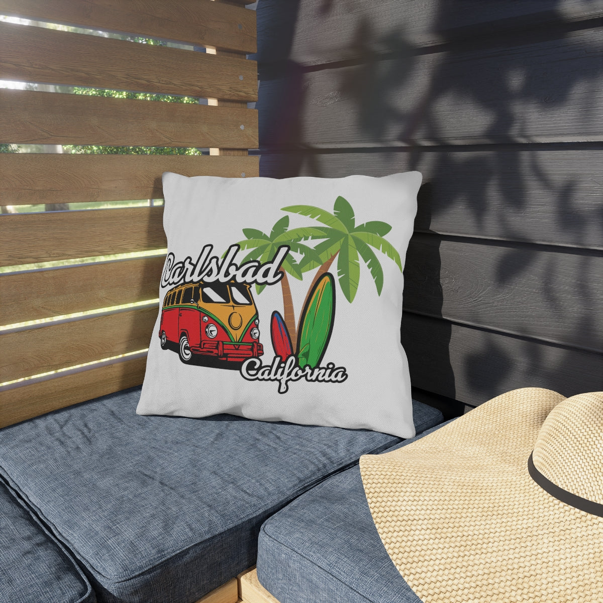 Outdoor Pillows, Carlsbad California