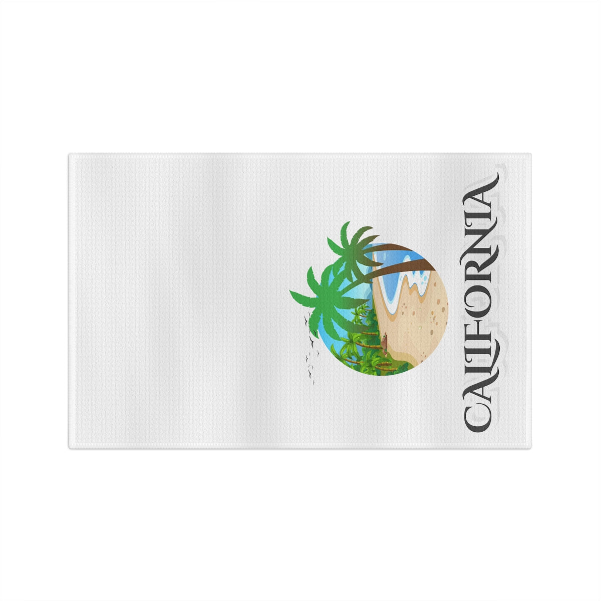 Soft Tea Towel, California