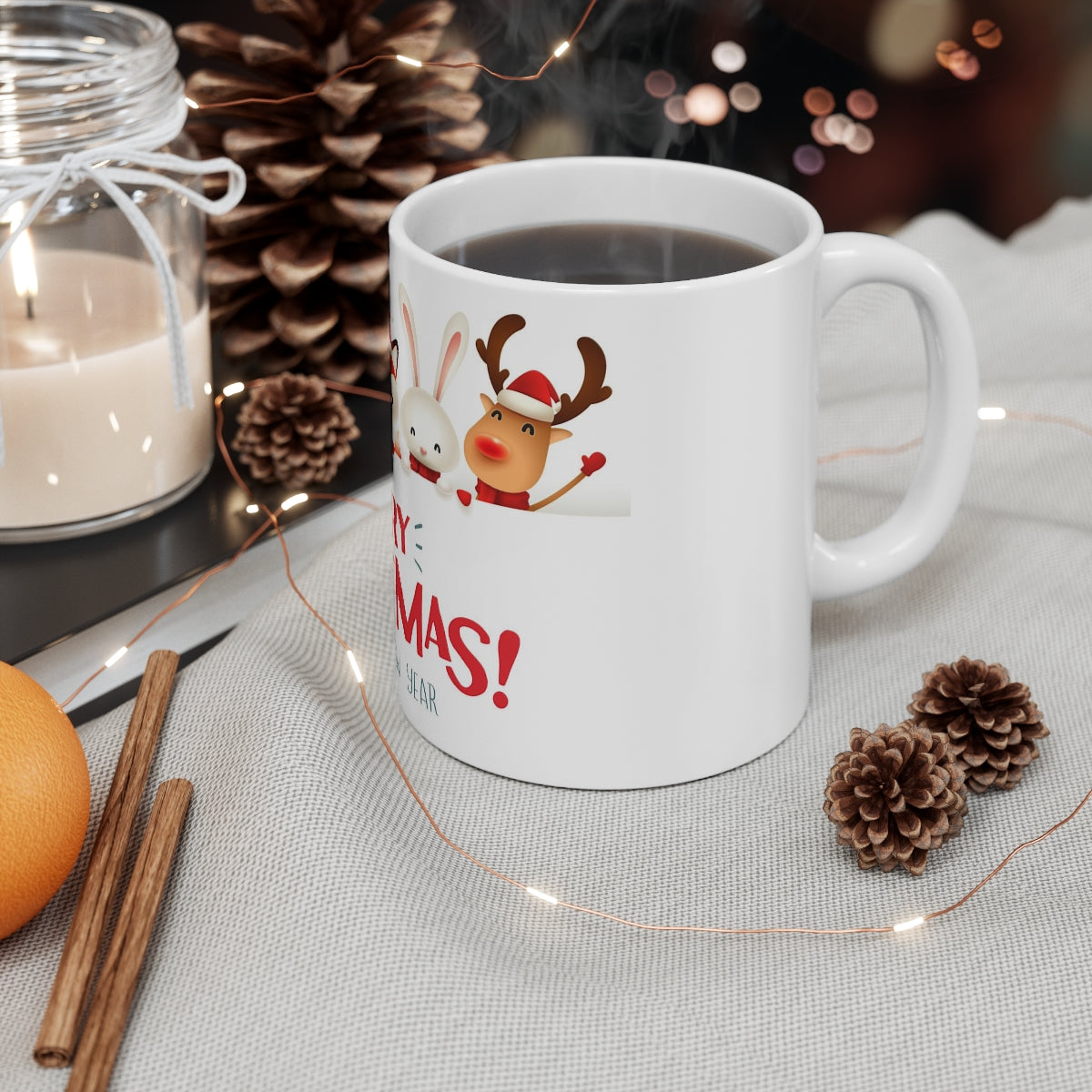 Ceramic Mug 11oz merry christmas