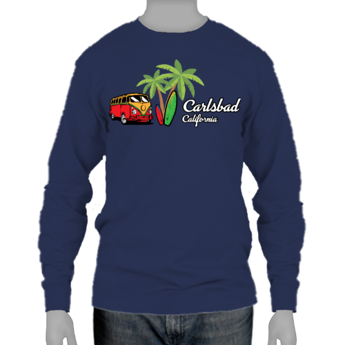 Ultra Cotton Long Sleeve Tee - Carlsbad