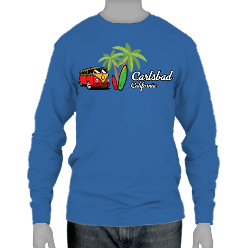 Ultra Cotton Long Sleeve Tee - Carlsbad